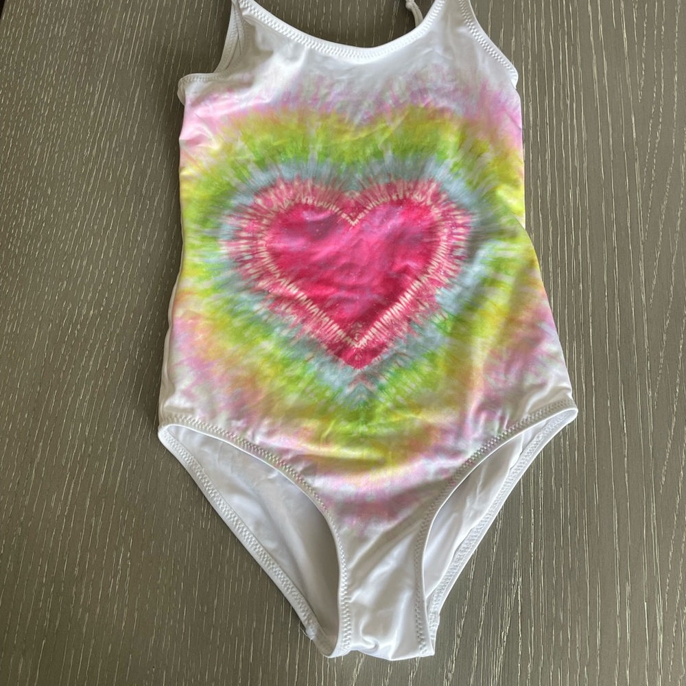 Stella cove Tie-Dye Heart Swimsuit